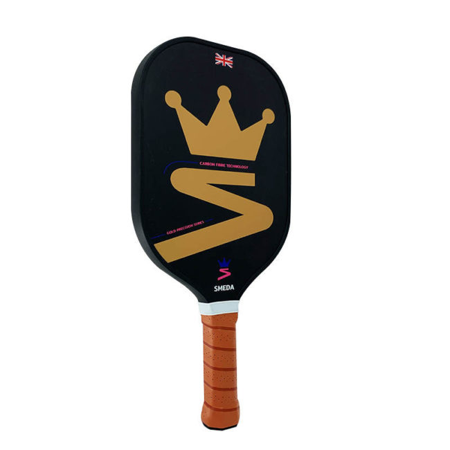 Gold Precision Series Carbon Fiber Pickleball Paddle - Image 3