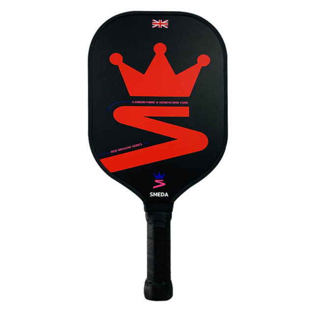 Red Dragon Series / Cyfres Y Ddraig Goch - Carbon Fiber Pickleball Paddle - Image 7