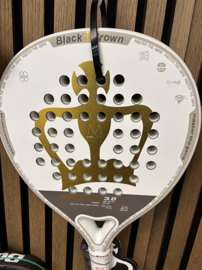 BLACK CROWN HURRICANE PADEL 3.0 RACKET (2025)